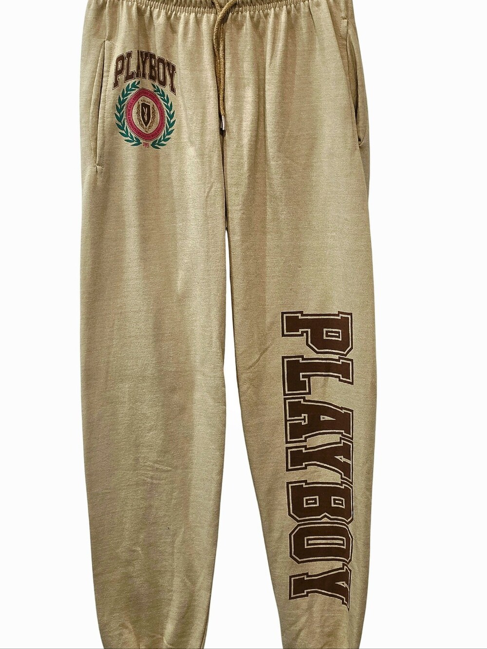 PLAYBOY Collegiate Pocketed Logo Sweatpants